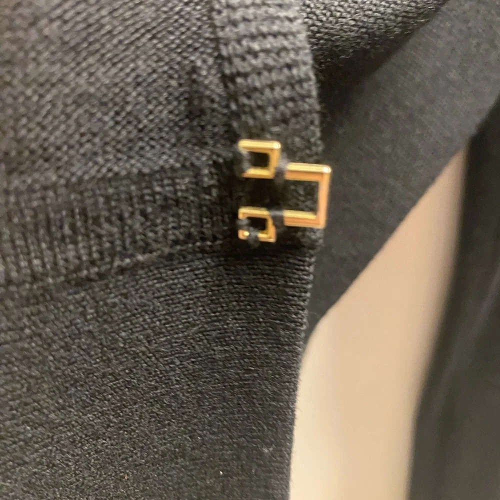 Boss Women’s Black Merino Wool Cardigan - Picture 4 of 5